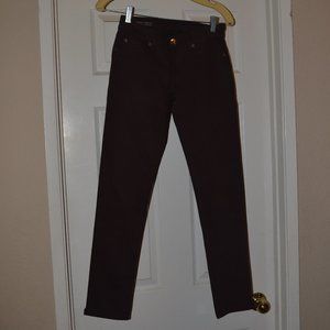DL1961 ANGEL JEANS BROWN SIZE 24